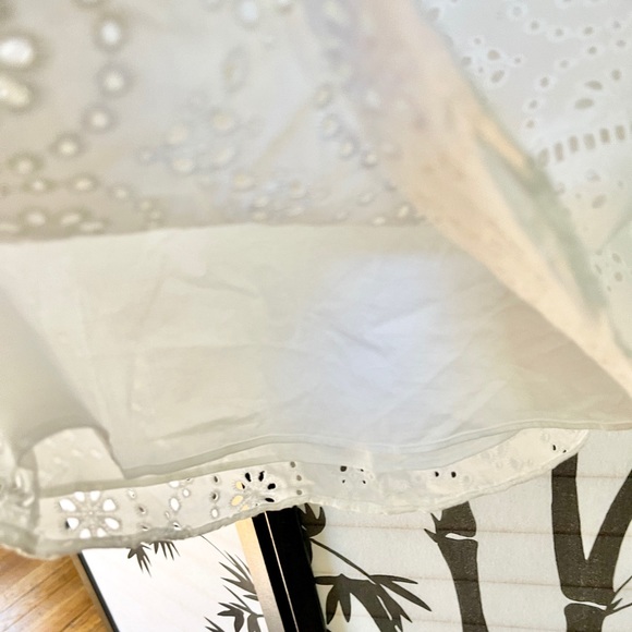 Banana Republic Eyelet Puff Sleeve Dress - Picture 10 of 10